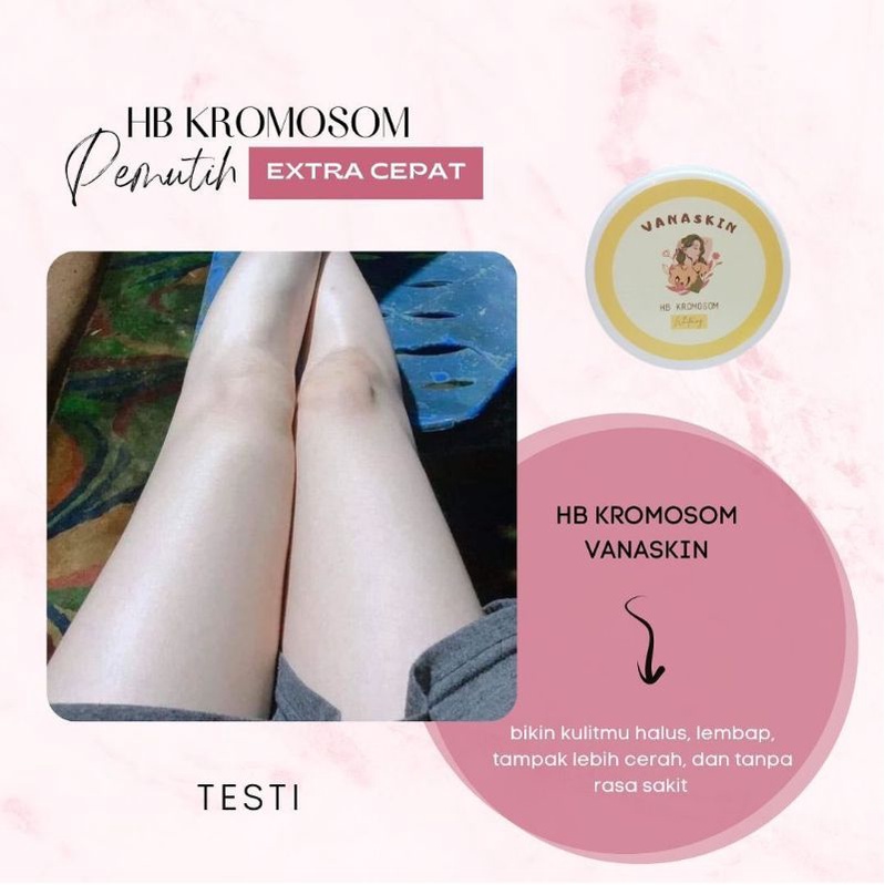 ❤️TERLARIS❤️PEMUTIH BADAN HB KROMOSOM EXTRA WHITENING VANASKIN | Pemutih Instan HBP VANASKIN | Maske