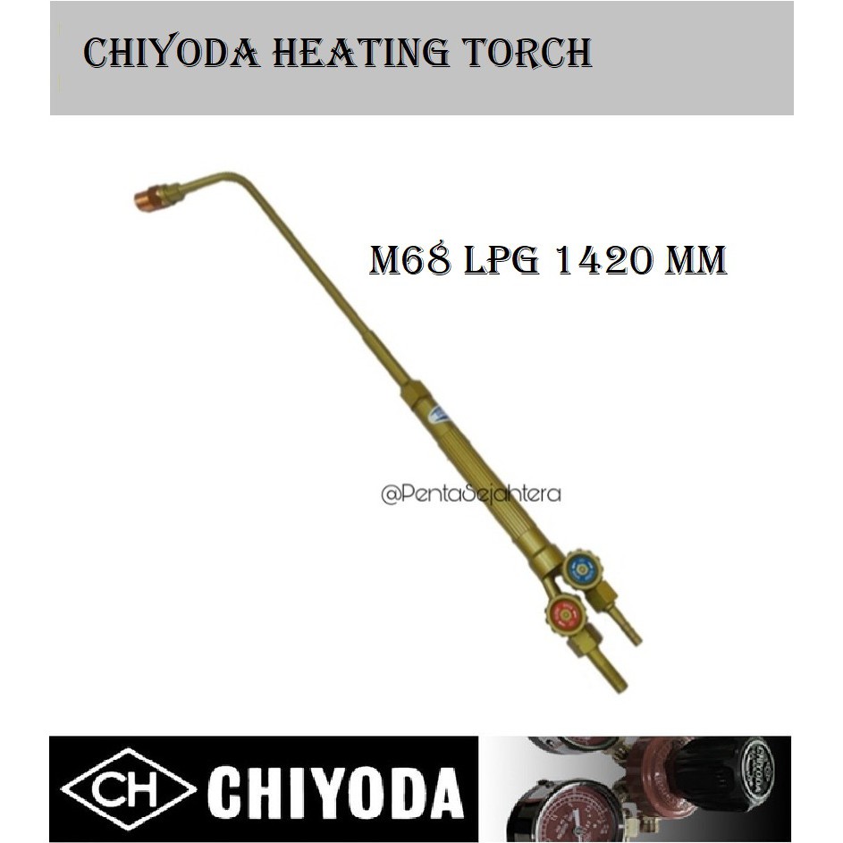 Chiyoda Heating Torch LPG L 1420mm M68