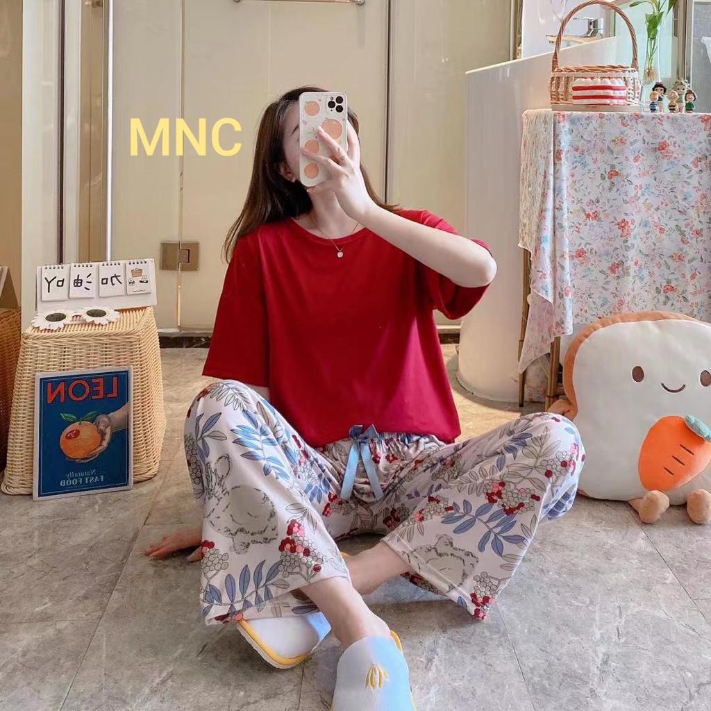 KAWAI BAJU TIDUR PIYAMA SETELAN CP MOTIF LD 115 IMPORT