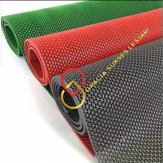 Keset Karpet Anti Slip PVC 40 x 60 - Jaring