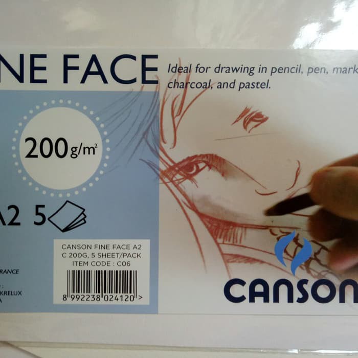 

Lyra Sketch Book - Kiky Sketch Book - Papan Tulis Gambar Canson Fine Face A2 200Gsm 5Lbr Produk