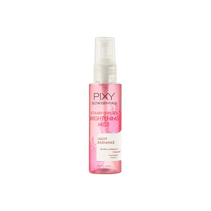 PIXY Glowssentials Vitamin Infused Brightening Mist Light Radiance / PIXY Face Mist PINK - 60ML