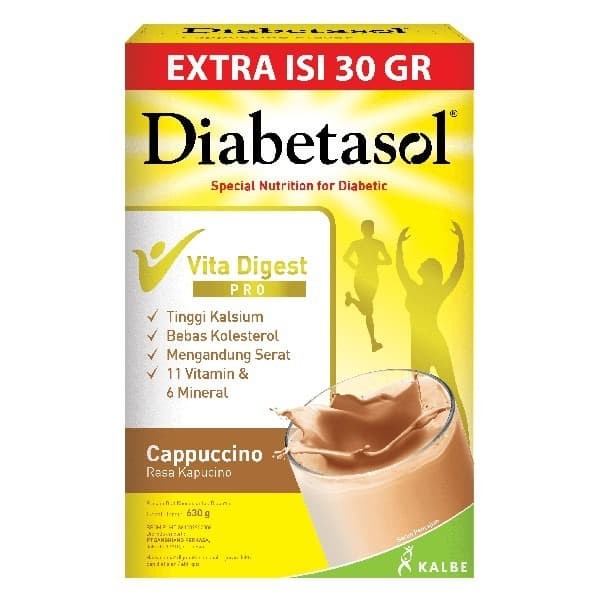 

Spesial Promo - Diabetasol Cappuccino 630Gr