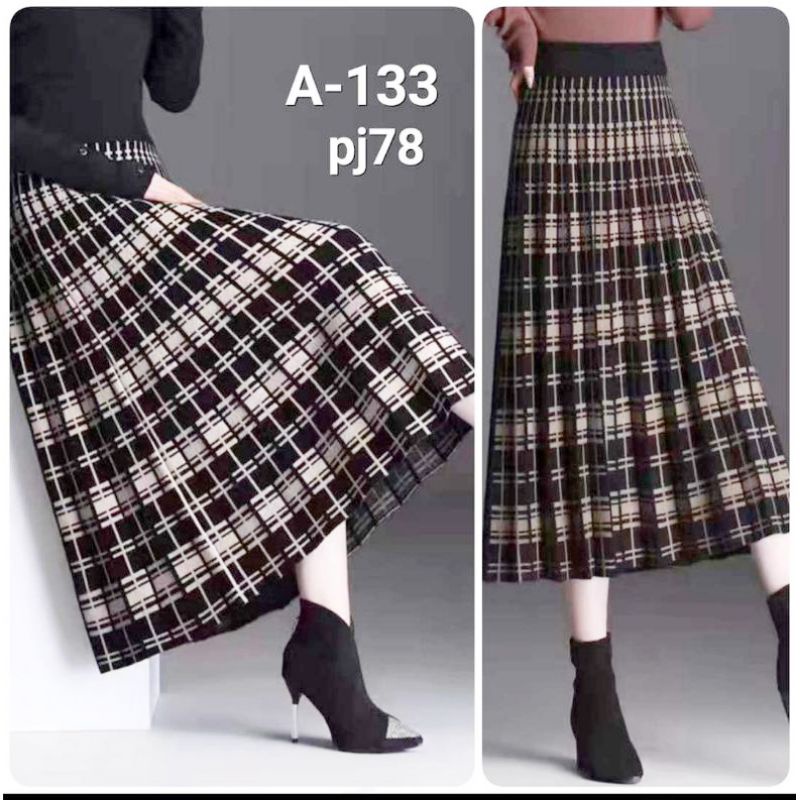 rok rajut payung kancing depan// kwalitas import premium