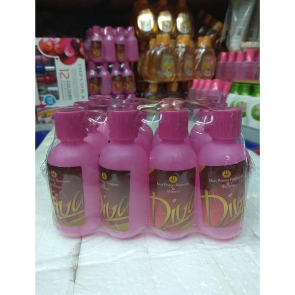 nail polish remover & vitamin DIVA - penghapus cat kuku / penghilang kutek