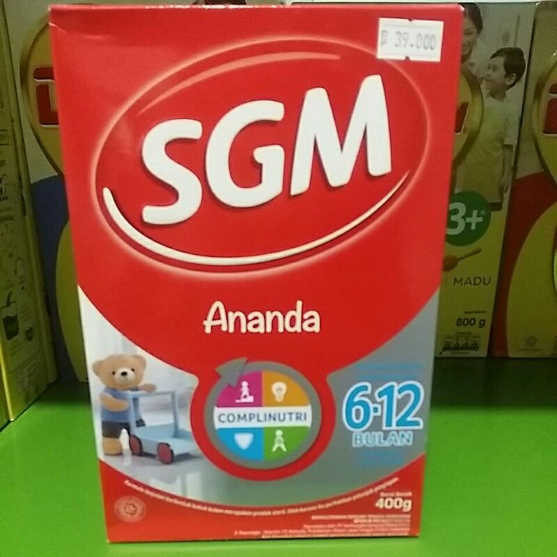 

SGM ANANDA 6 - 12 BULAN 400 gram