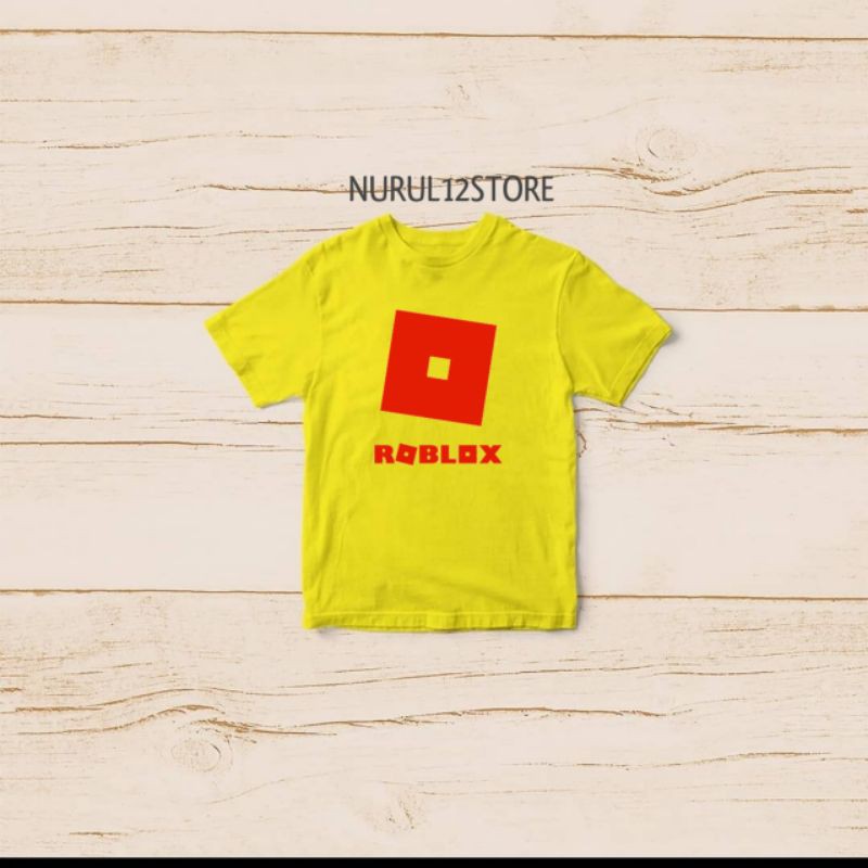 BAJU ANAK/KAOS ANAK LOGO ROBLOX