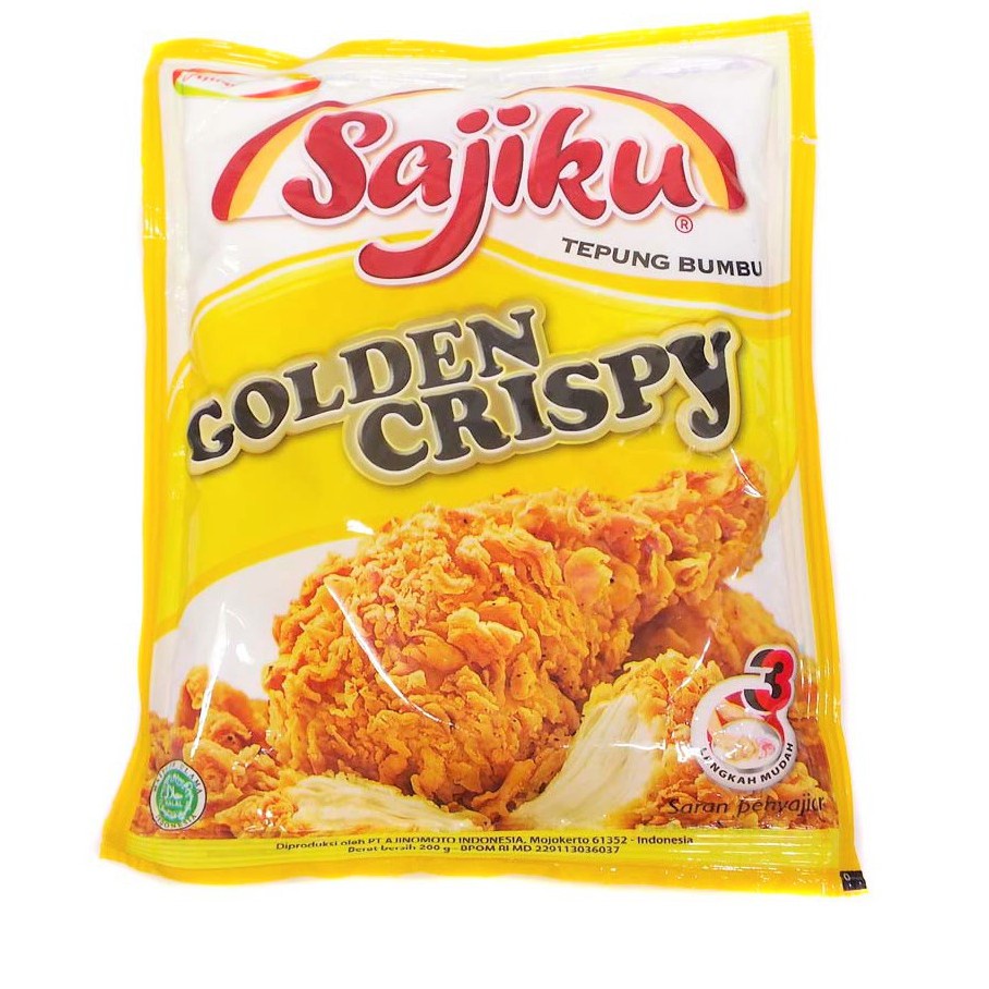 

TEPUNG BUMBU AYAM GORENG KRISPI SAJIKU 200 GR TEPUNG KENTUCKY CRISPY