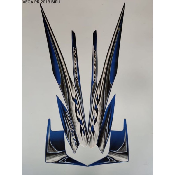 STRIPING VEGA RR 2013 BIRU