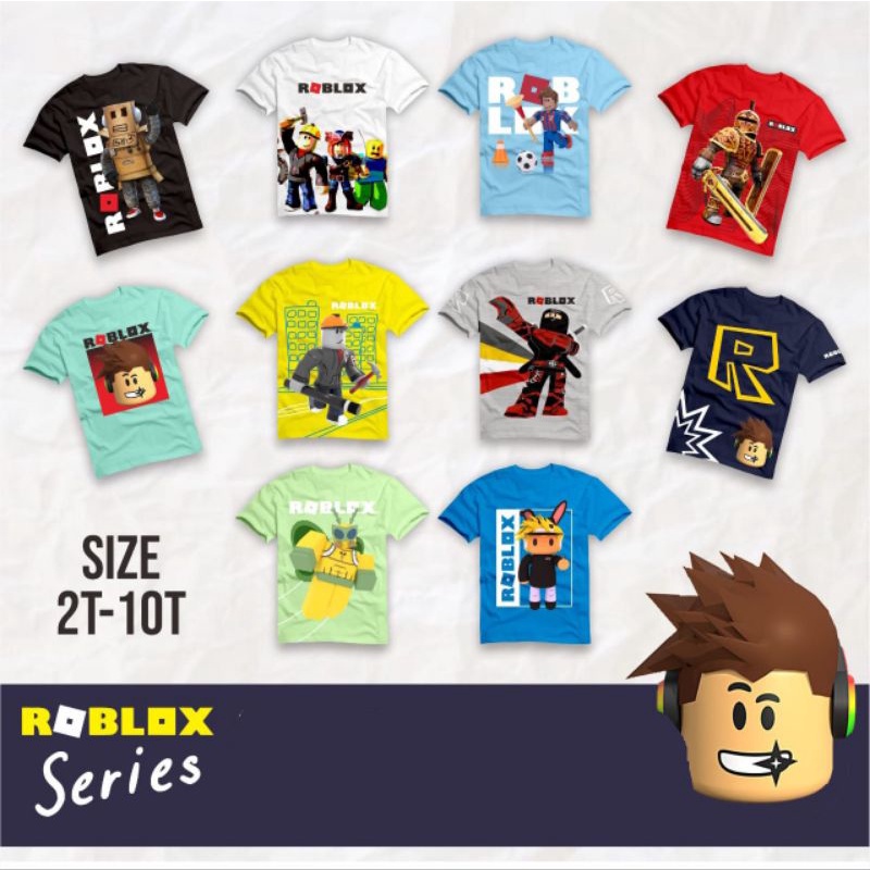 Kaos Anak Roblox Series 2-7tahun
