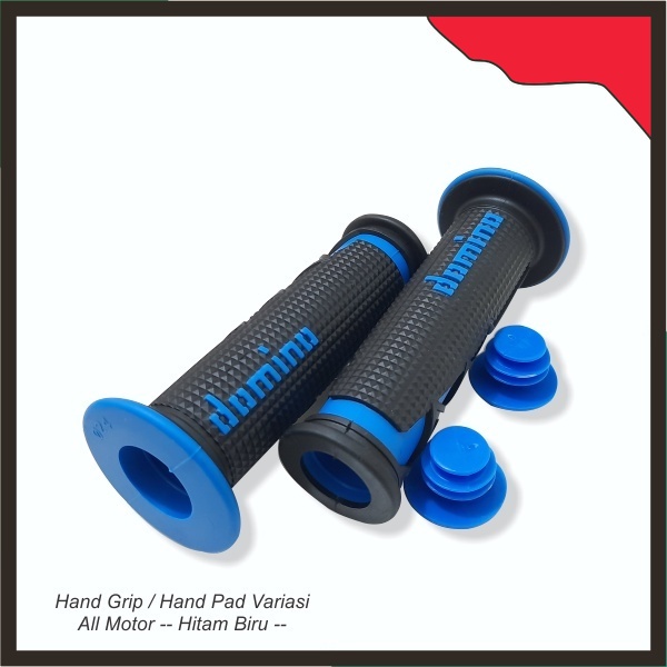 Hand Grip / Hand Pad Variasi All Motor -- Hitam Biru --