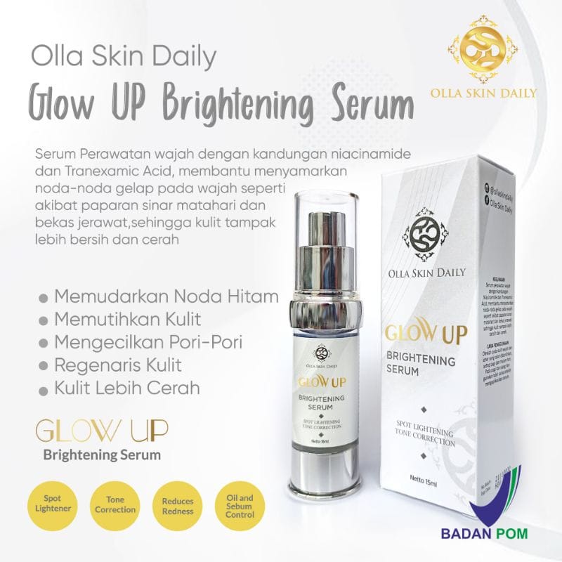 Olla Skin Daily Glow Up Brightening Serum