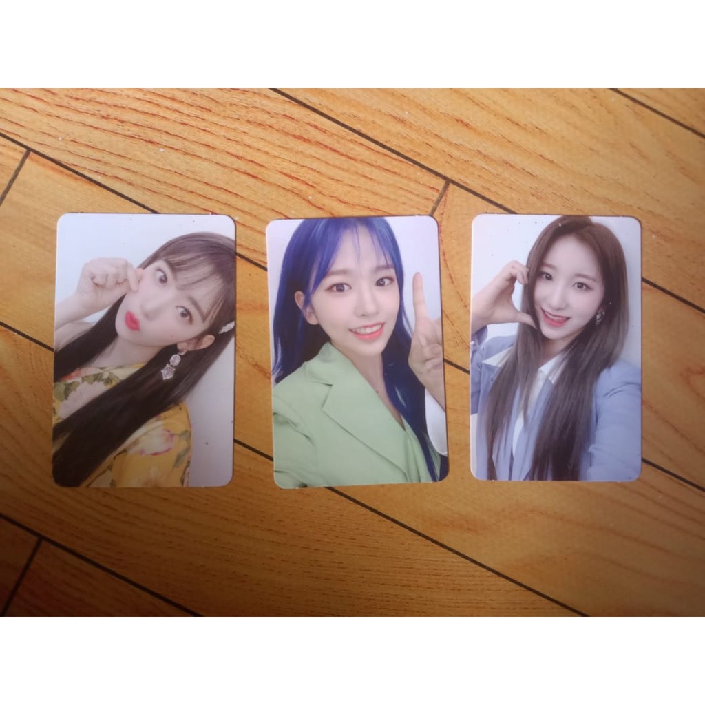 Photocard / Photocard ar IZONE BLOOMIZ OFFICIAL SAKURA, CHAEYEON, YUJIN