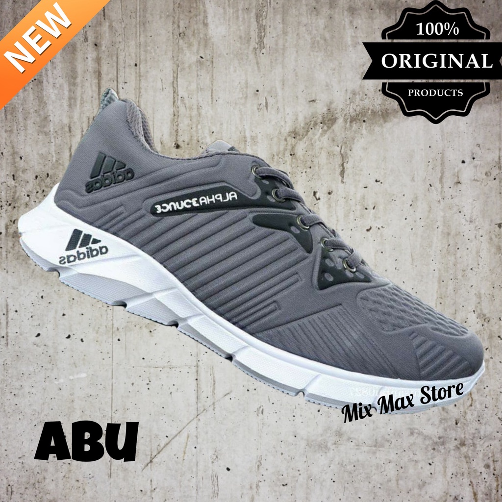 Sepatu sneaker all Adds alphabounce pria/wanita sport running high quality original import