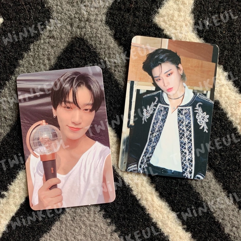 ATEEZ SAN PERFUME & LIGHTSTICK CASE PHOTOCARD