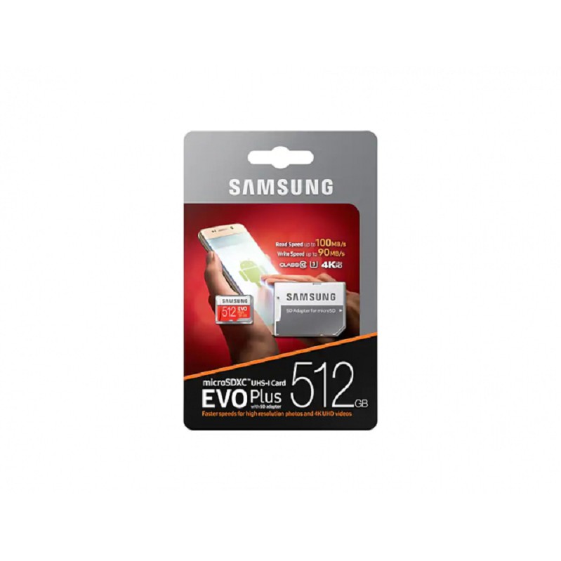 Samsung MicroSD 512GB EVO PLUS 100MB/s