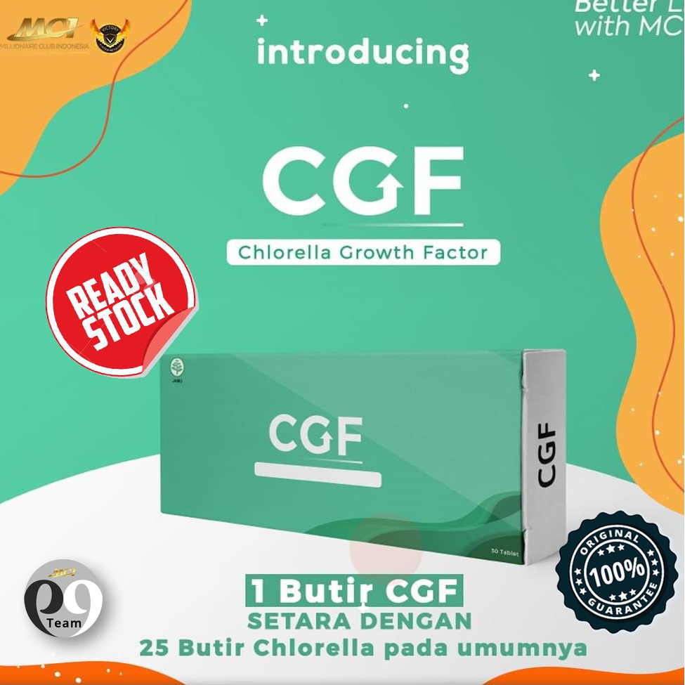 CGF Chlorella Suplemen Kesehatan - MCI (100% Original )