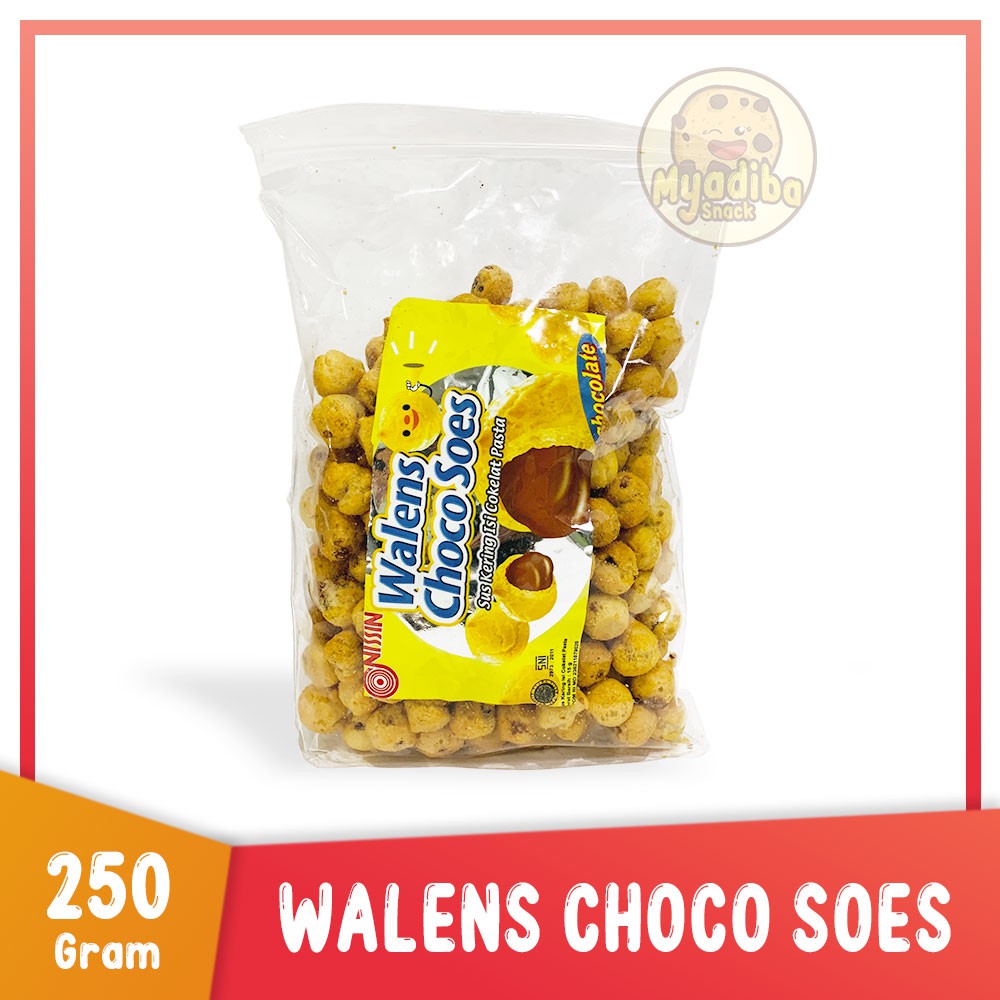 

Snack Kiloan Murah Nissin Walens Choco Soes Free Bubble Wrap