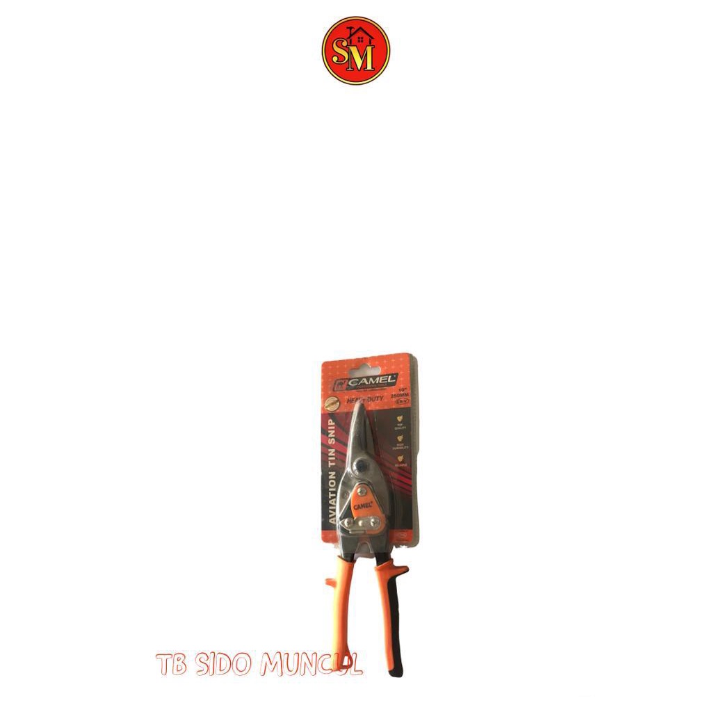 Gunting heavy duty / gunting hollow camel 10"
