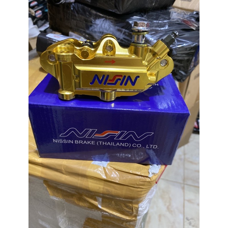 kaliper monoblok warna gold cnc universal all motor