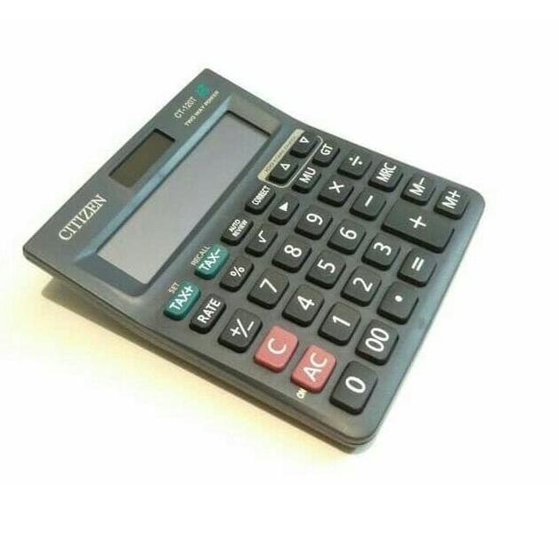 

[HT0SL5857] Kalkulator Citizen Type CT 120 T - Calculator Citizen 12 Digit CT-120T