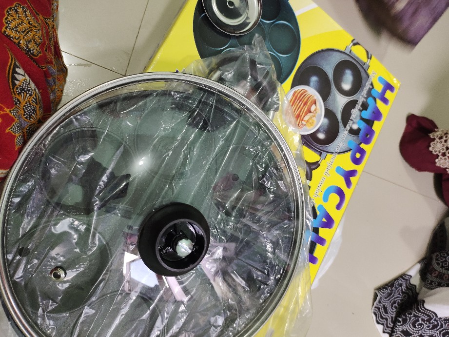 Cetakan Martabak Mini 8 Lobang Plus Tutup Kaca