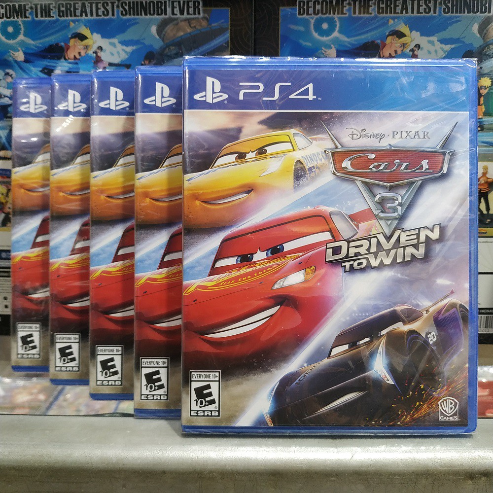 ps4 games cars 3