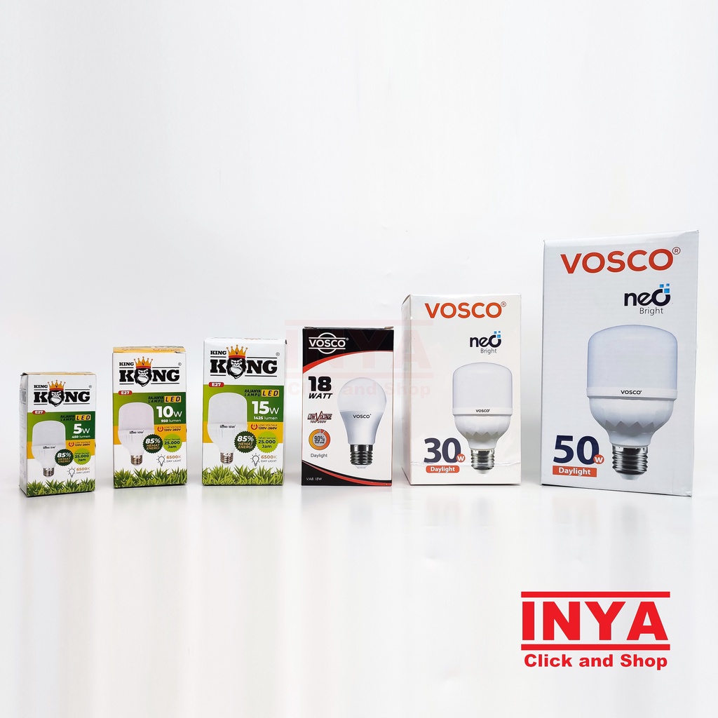 BOHLAM LED VOSCO PUTIH DAYLIGHT 30W - Lampu Bulb