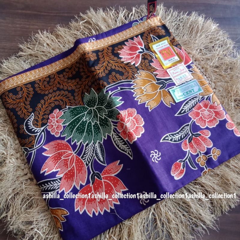 Kain Panjang Batik Halus TM / Kain Jarik Batik Halus / Samping Kebat Panjang