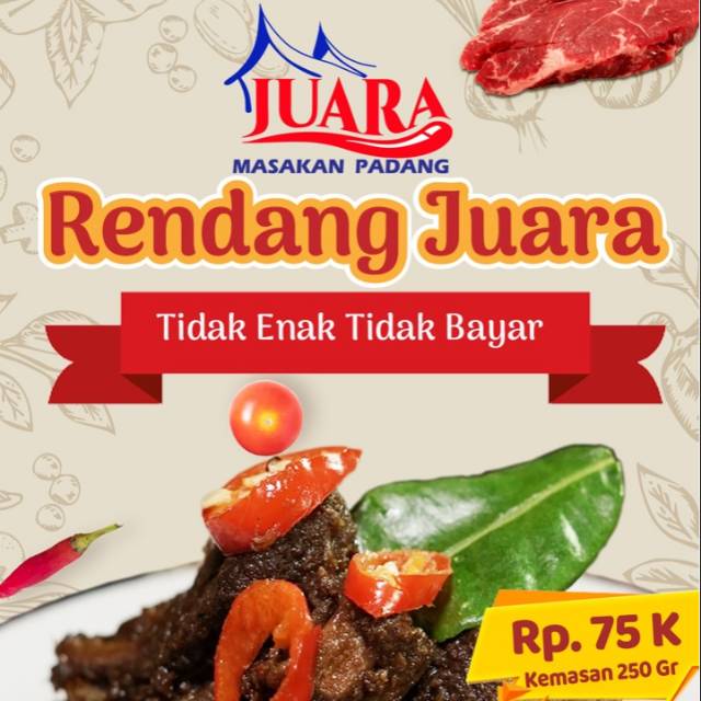 

Rendang Padang Asli Juara