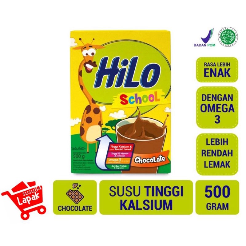 

Promo Hilo School Cokelat 500gr-susu tinggi kalsium