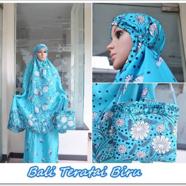 TERLARIS Mukena Dewasa Bali Santung Rayon Adem Mukenah Arab Sholat Murah Putusan Mewah Zoya Mewah