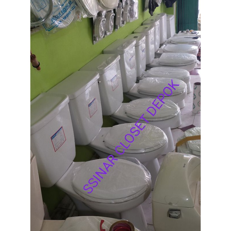 CLOSET DUDUK TOTO PAKET KOMPLIT TIPE 516