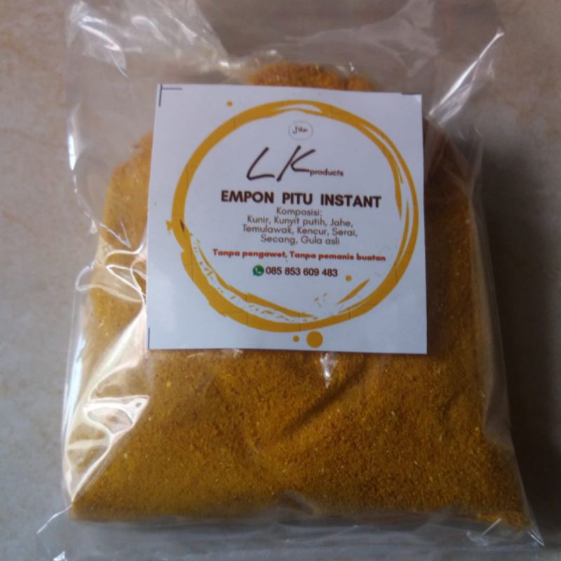 

Minuman Bubuk Empon Pitu Instan 100 gram