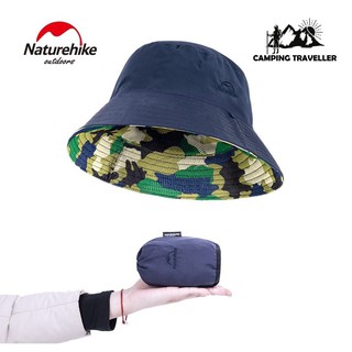Topi anti uv outdoor naturehike NH18H008-T bucket hat mancing hiking