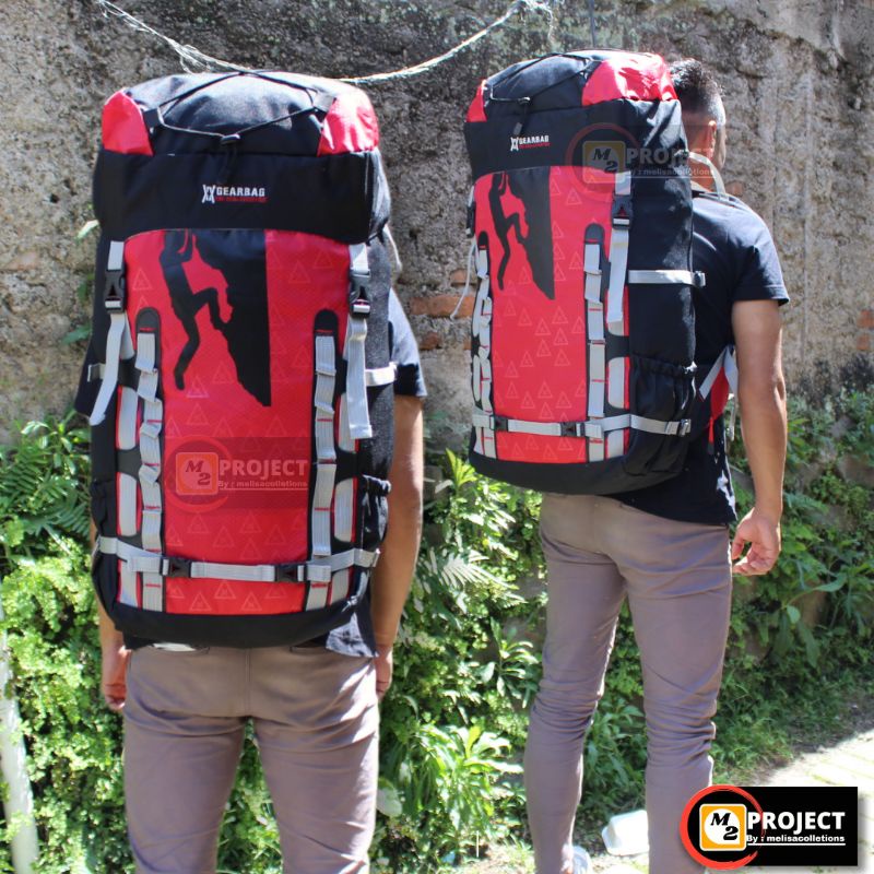 TAS RANSEL GUNUNG GEARBAG BESAR 80 LITER Tas Gunung,Tas Mudik,Tas Traveling , Tas Kemping , Tas besar, Tas Ransel Outdoor, tas gunung besar