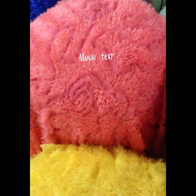 Kain -bahan tille bunga mawar / bahan Tulle mawar/ cocok untuk gaun pengantin, dll/ TERBARU