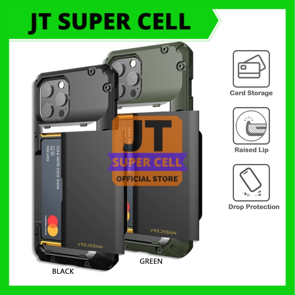 Casing Case iPhone 12 Pro Max 12 Mini VRS Design Damda Glide Pro Special Card Slot Casing