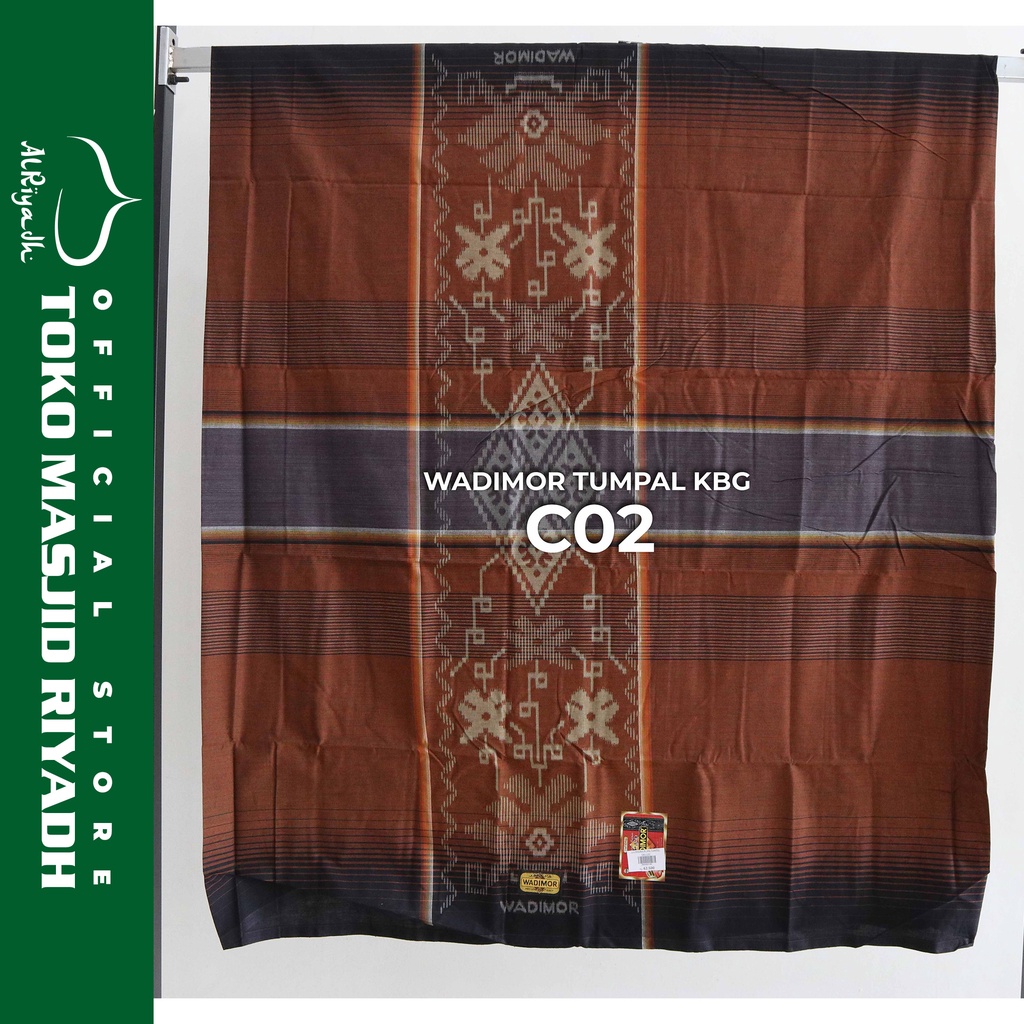 Sarung Wadimor Motif Tumpal Kembang