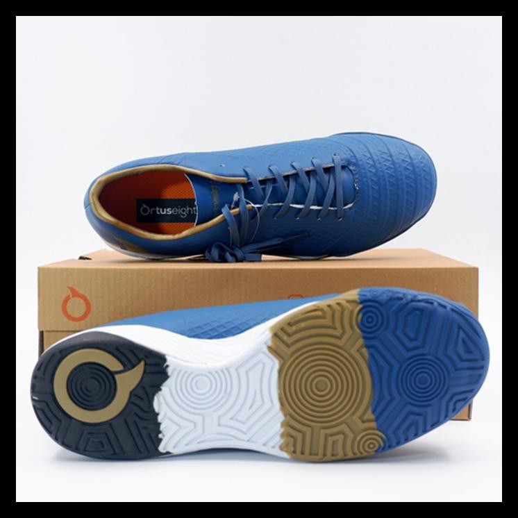 TERLARIS Sepatu Futsal OrtusEight Jogosala Maverick Navy 11020075 Original
