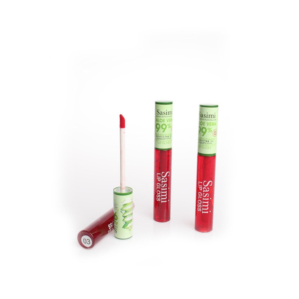 [SATUAN] MISS GIRL SASIMI ALOE VERA 99% LIPTINT LIP WATER TINT ALOEVERA