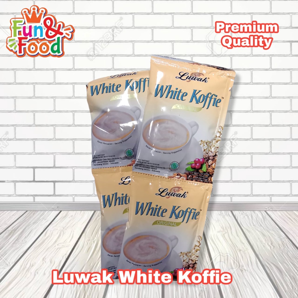 Jual Luwak White Koffie Original Kopi Luwak Original Gr Shopee