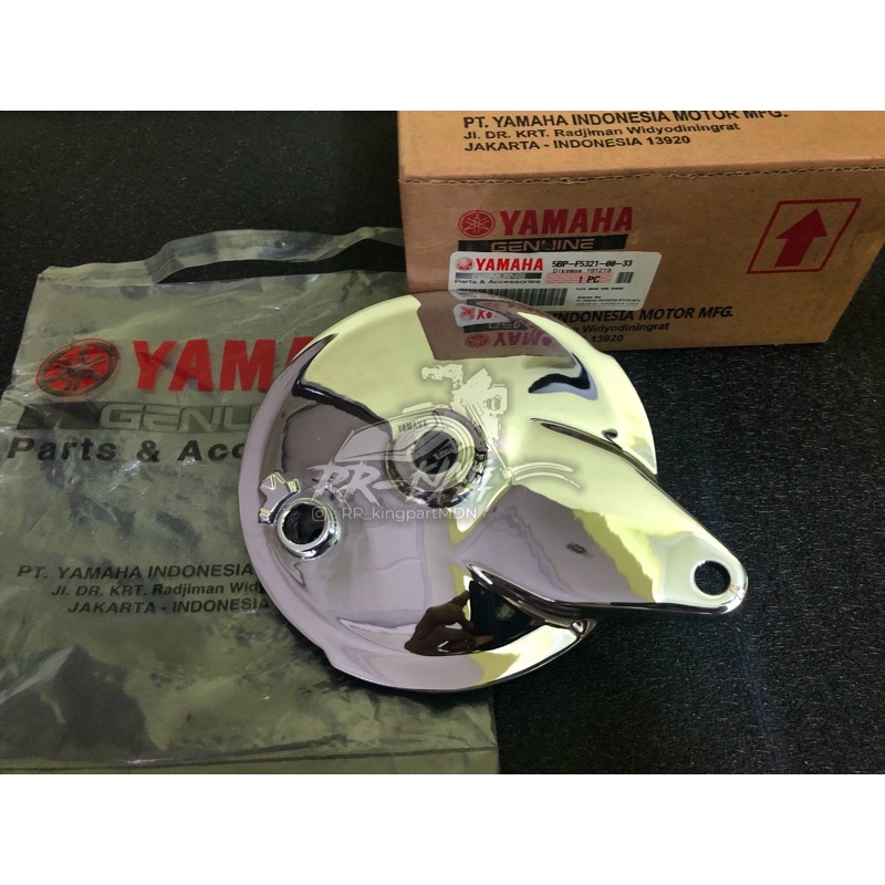 tutup tromol rx king original chrome