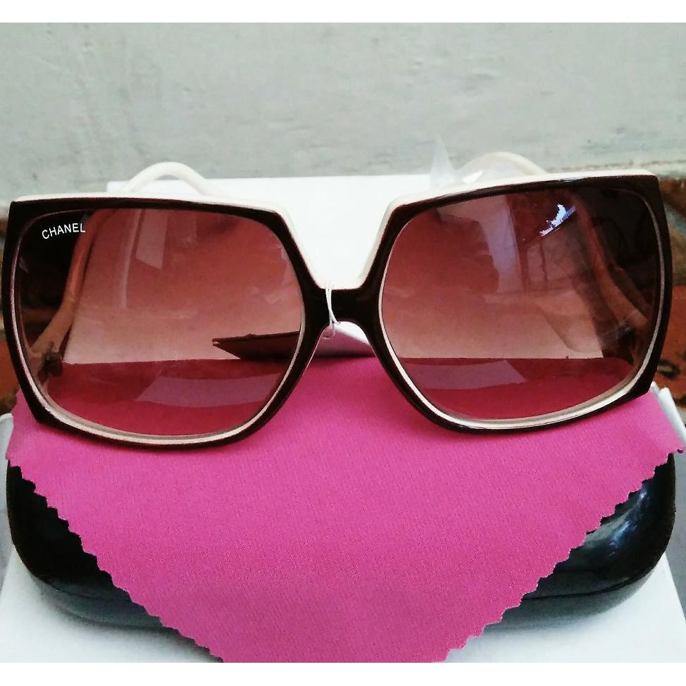 JUAL KACAMATA WANITA LENSA COKLAT HOT