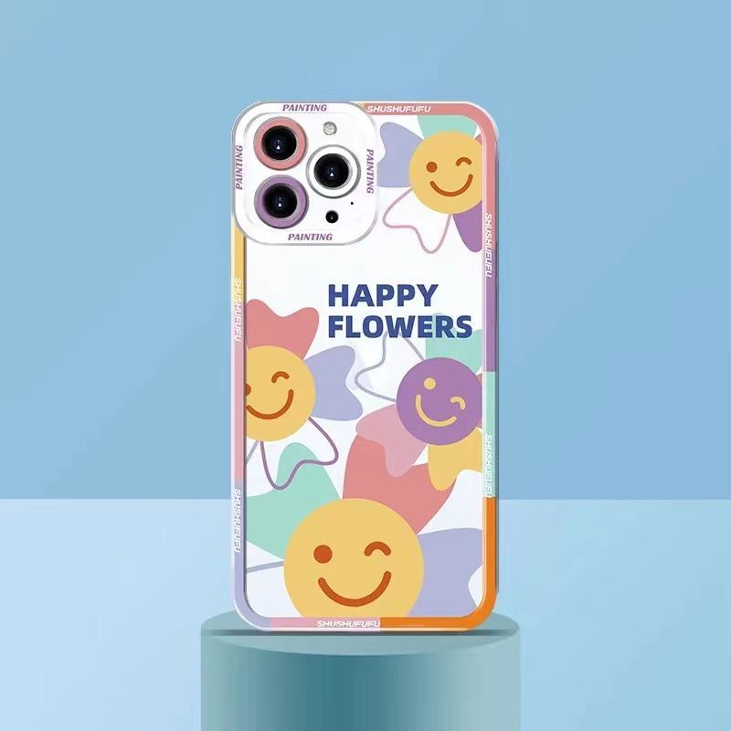 Soft Case Silikon TPU Transparan Shockproof Cover IPhone 14 13 12 11 Pro X XR XS Max SE 6 6S 7 8 Plus