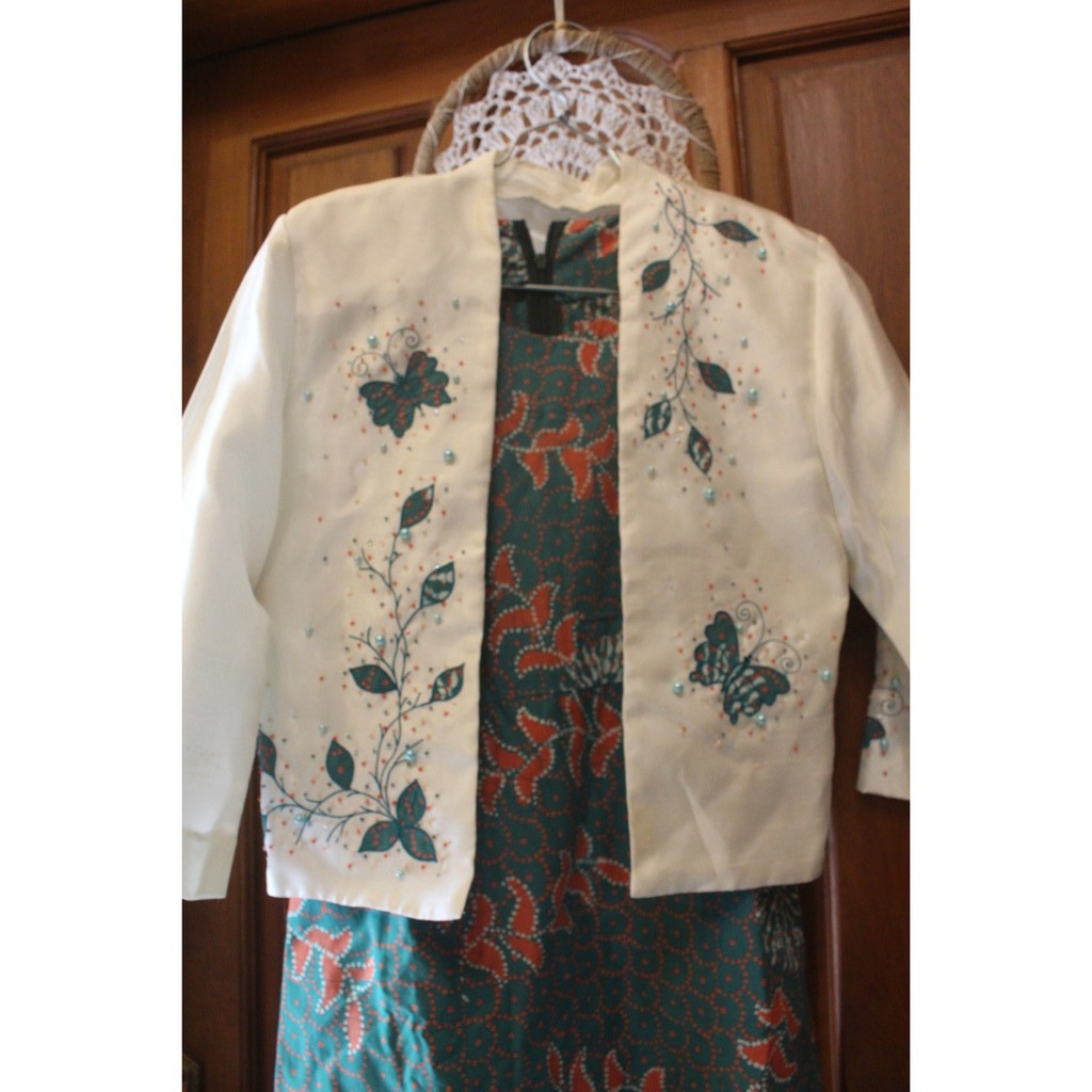 Preloved Dress Kondangan Batik Tulis Murah