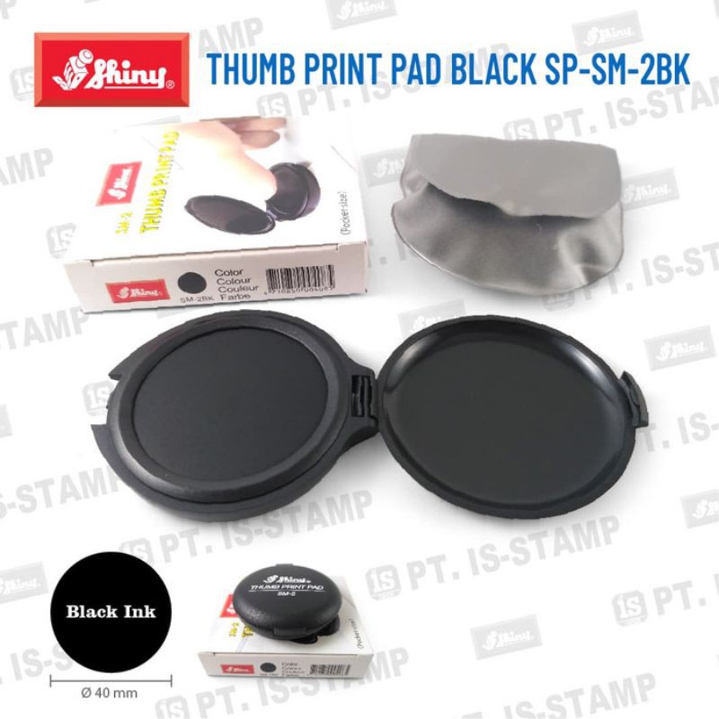 

Stempel Sidik Jari Shiny Stamp Jempol Hitam