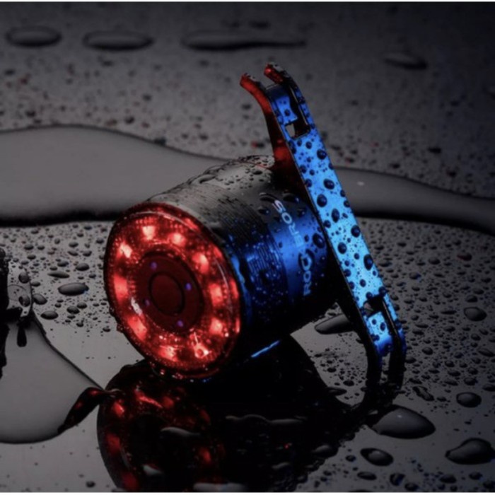 ROCKBROS Lampu Sepeda Q1 Samurai waterproof 6 warna Rechargeable