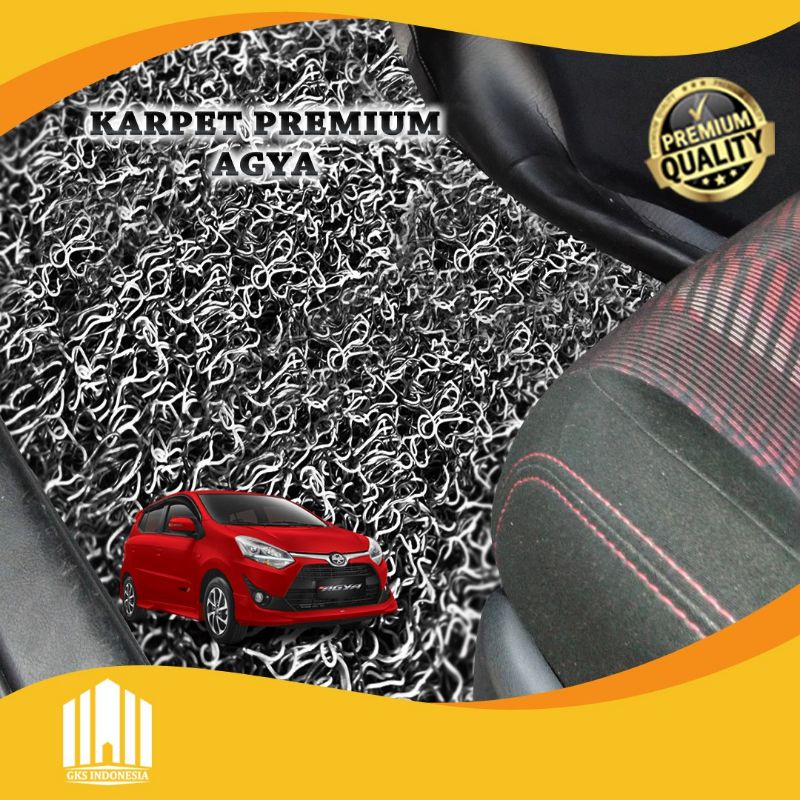 KARPET MOBIL NEW AGYA TERBARU PREMIUM KARPET MIE BIHUN