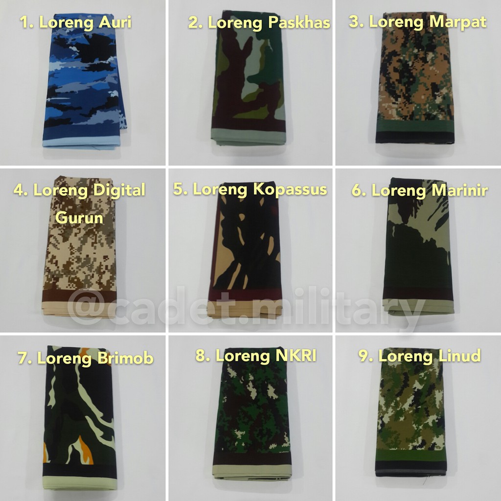 AM Promo Shopee Sarung Loreng TNI - ( COMMANDO )